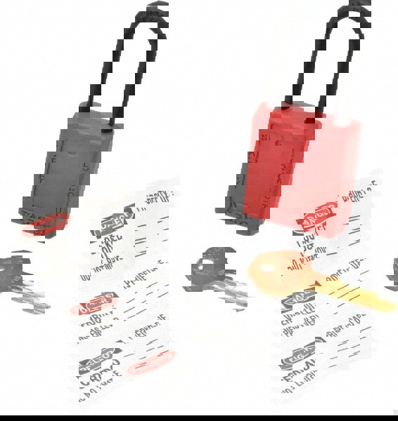 Lockout Padlock: Keyed Different, Key Re